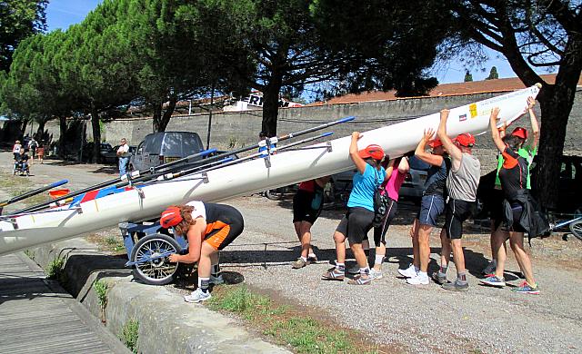 2013 ACBB Aviron Rando Canal du Midi 0405 Equipe ACBB