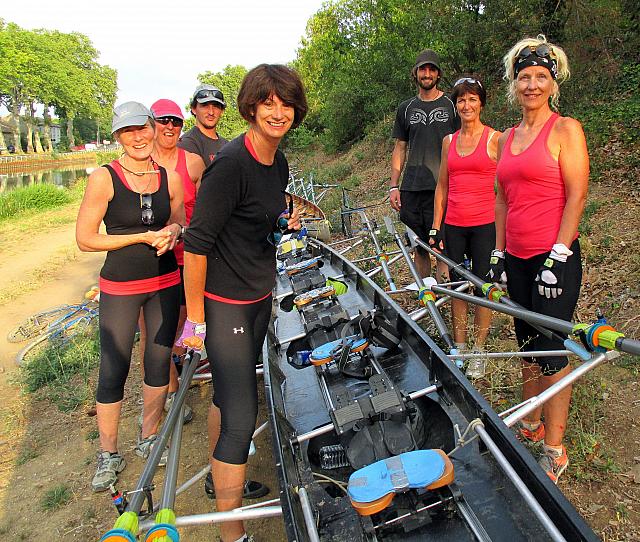 2013 ACBB Aviron Rando Canal du Midi 0614 Equipe New Zealand