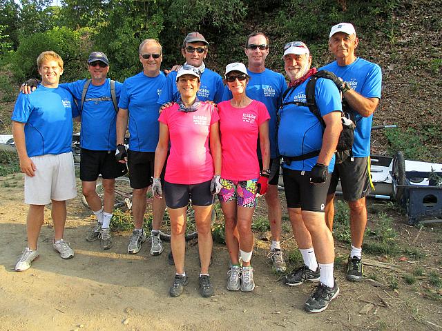 2013 ACBB Aviron Rando Canal du Midi 0615 Equipe New Zealand