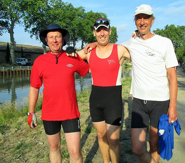 2013 ACBB Aviron Rando Canal du Midi 0623 Equipe Allemagne