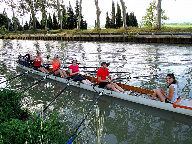 2013 ACBB Aviron Rando Canal du Midi 0625 Equipe Nantes