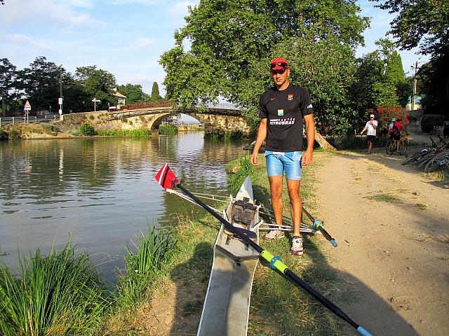 2013 ACBB Aviron Rando Canal du Midi 0628 Skiff