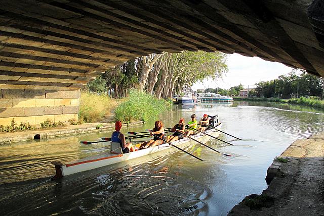 2013 ACBB Aviron Rando Canal du Midi 0630 Equipe ACBB