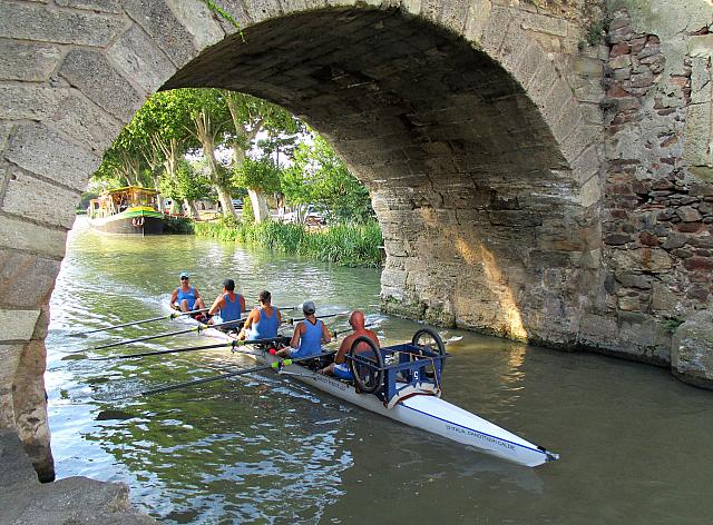 2013 ACBB Aviron Rando Canal du Midi 0644 Equipe Italie