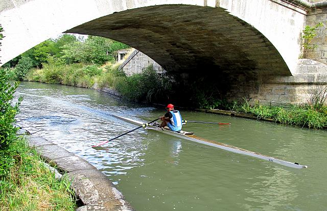 2013 ACBB Aviron Rando Canal du Midi 0668 Skiff