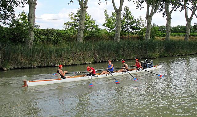 2013 ACBB Aviron Rando Canal du Midi 0682 Equipe ACBB