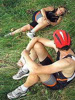 2013 ACBB Aviron Rando Canal du Midi 0711 Equipe ACBB Jean-Patrick & Annick Etirements