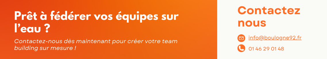 Prêt à fédérer vos équipes sur l'eau ?